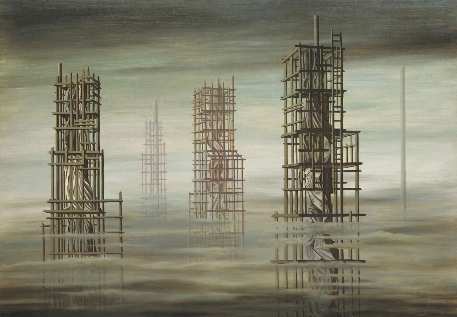  Kay Sage,  Morgen ist nie , 1955,&nbsp;The Metropolitan Museum of Art, New York 
